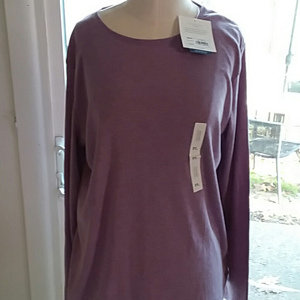NWT Women's Croft & Barrow Long Sleeve Size PL